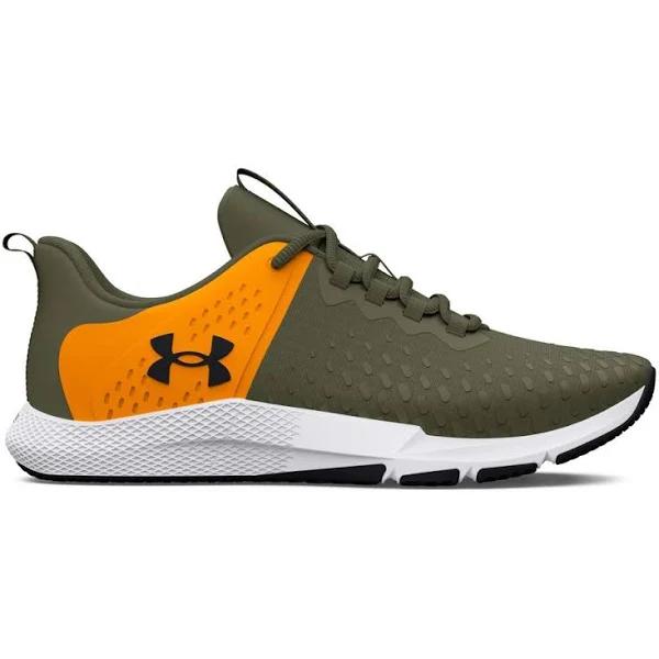 Under Armour Charged Engage 2 Shoes Khaki Green Orange - 49.5