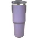 Stainless Steel Travel Mug With Leak-proof 2-in-1 Straw and SIP Lid, Vacuum Insulated Coffee Mug For Car, Office, Perfect Gifts, Keeps Liquids Hot or