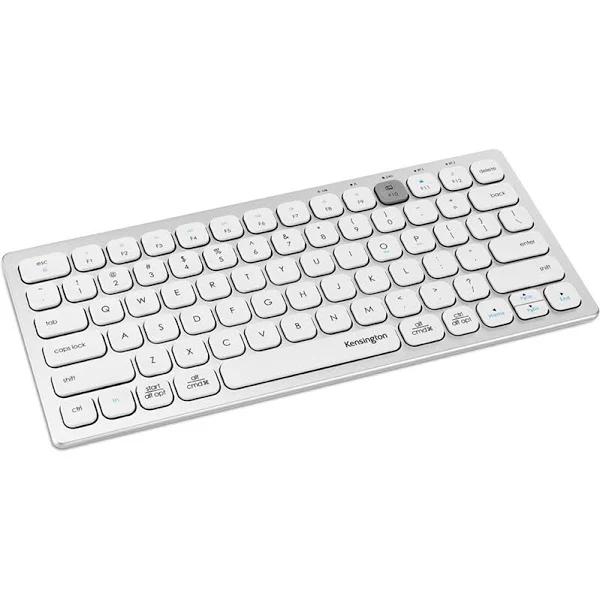 Kensington Multi-Device Compact Dual Wireless Keyboard Silver