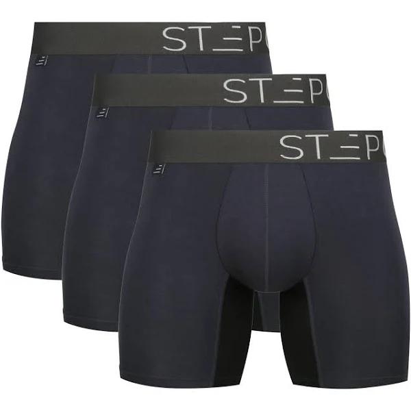 Step One Men's Bamboo Boxer Brief 3-Pack