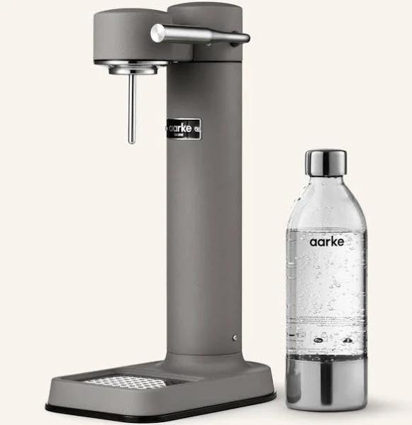 Aarke Carbonator 3, Sparkling Water Maker With Water Bottle, Matte Grey Finish