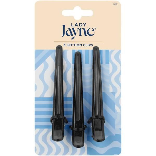 Lady Jayne Assorted Section Clips 3 Pack