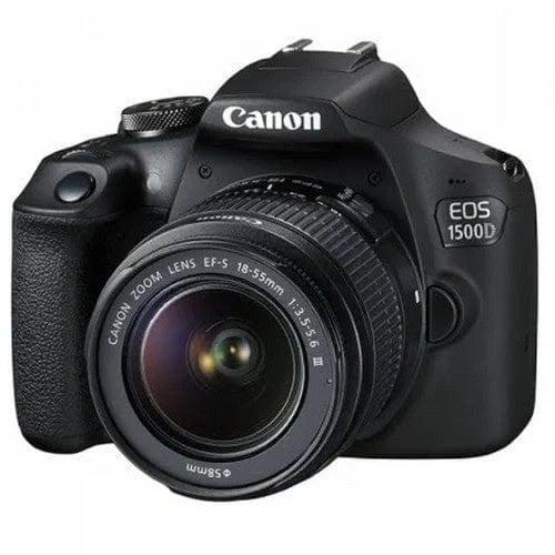 Canon EOS 1500D Kit DSLR Camera With 18-55mm Lens - Black - New