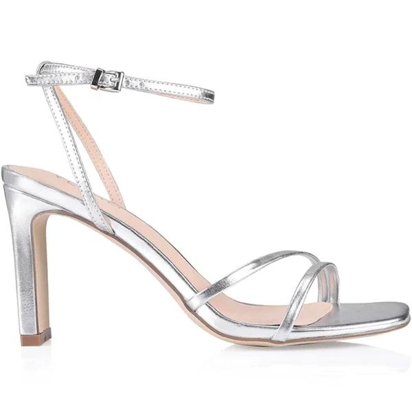 Verali Kimmy Silver Heels Silver 41