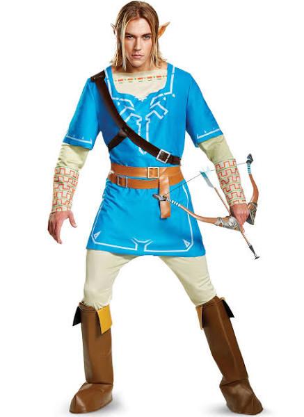 Legend of Zelda Link Breath of The Wild Deluxe Costume For C3095539