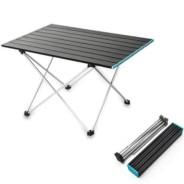 56X40X41CM Camping Table,Portable Lightweight Folding Table With Aluminum Table Top and Carry Bag, Perfect For Outdoor, Hiking, Fishing, Beach, Picnic