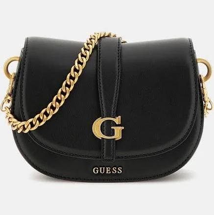 Guess Kuba Mini Crossbody Flap in Black