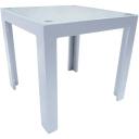 Hartman Dali Outdoor Side Table, Silver/White