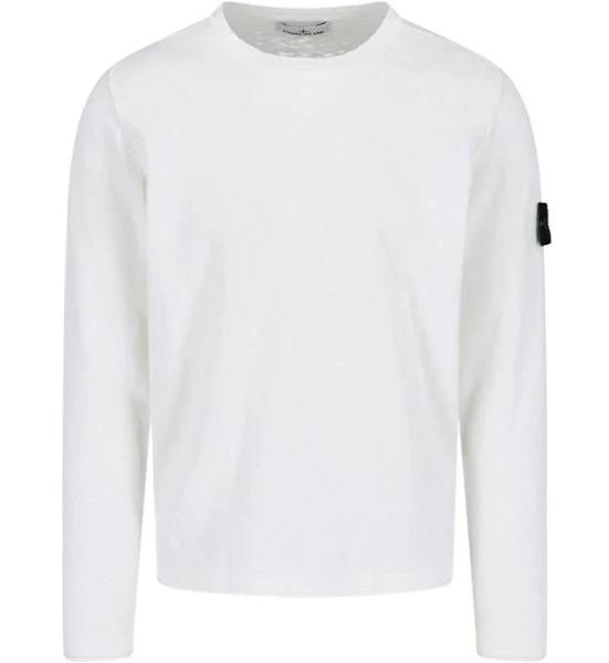 Stone Island Sweaters White