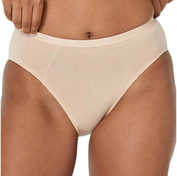 Bendon Body Cotton High Cut Brief Natural