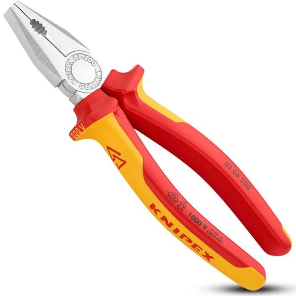 Knipex 200mm Combination Pliers - 1000V VDE