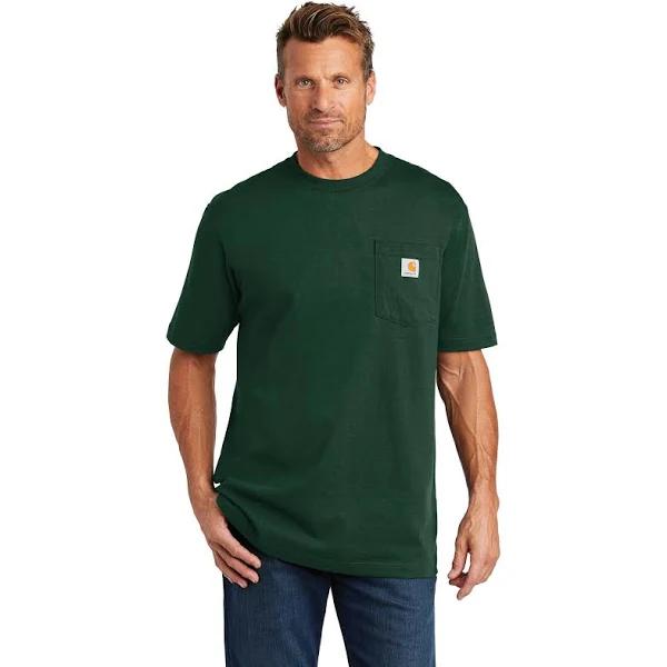 Carhartt Men's Workwear Pocket Short-Sleeve T-Shirt (XL Hunter Green)