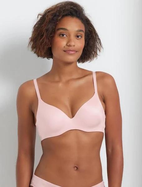 Kayser Women's Smooth Comfort T-Shirt Bra - Barely Pink - Size 12C