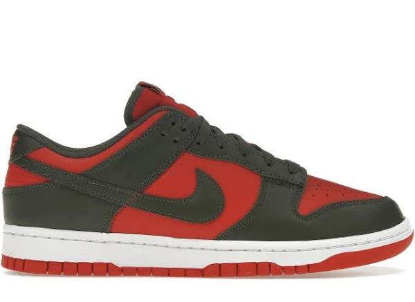 Nike Dunk Low Mystic Red Cargo Khaki