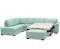 Rumpus - Fabric Corner Suite Left-Hand Facing Chaise with Sofa Bed by Amart Furniture