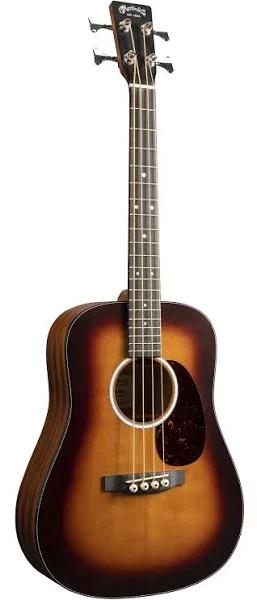 Martin DJR-10E Bass D Jr 14 Fret Acoustic Electric Bass (Burst) Inc Soft Gig Bag