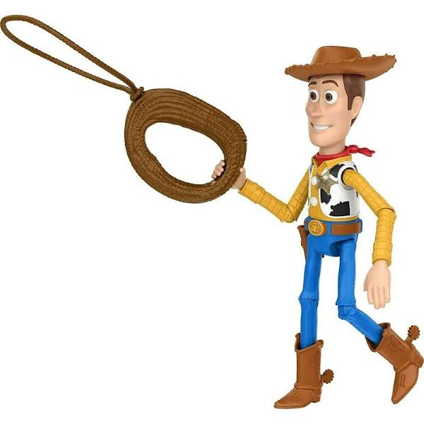 Disney Pixar Toy Story Toys, Launching Lasso Woody Action Figure, Collectible Gifts For Kids