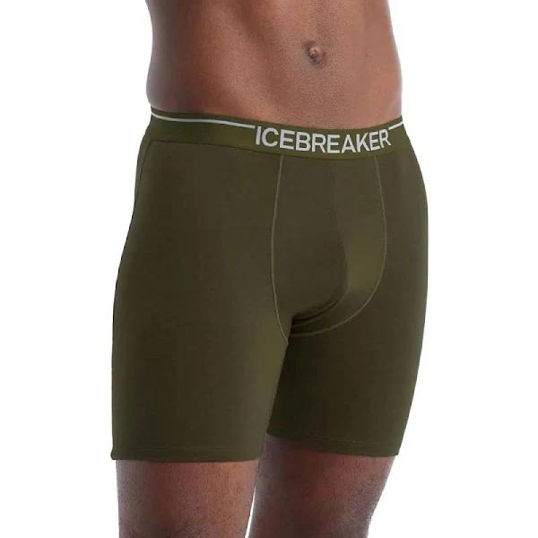 Icebreaker Merino Anatomica Long Boxers - Man - Loden - Size XXL