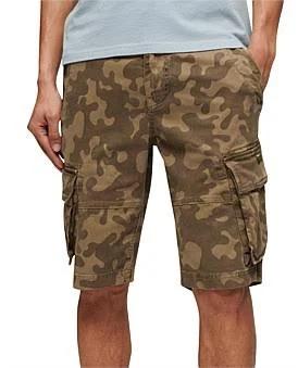 Superdry Core Cargo Short | American Woodland Camo