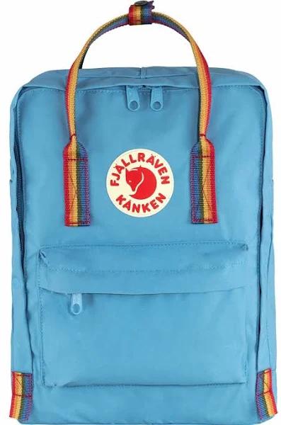 Fjallraven Kanken Rainbow Backpack - Air Blue-Rainbow