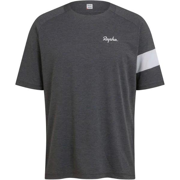 Rapha - Men's MTB Technical T-Shirt - Dark Grey/Light Grey - Large