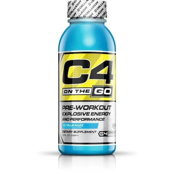 Cellucor C4 On The Go - 12 Pack Blue Razz