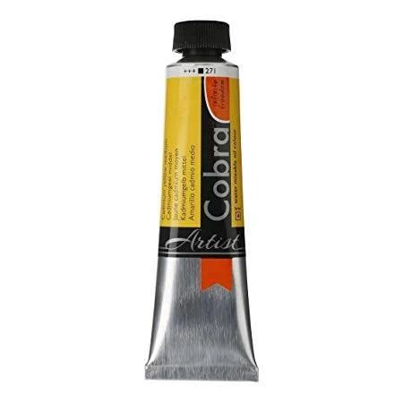 Cobra Water Mixable Oil 40ml 271 Cadmium Yellow Medium