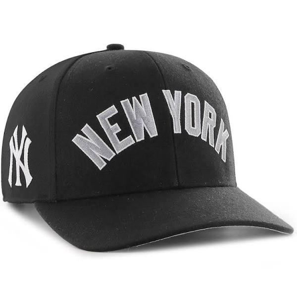 47 Brand Deep Profile Cap - Zone Script New York Yankees Black