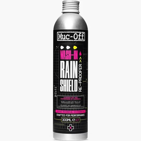 Muc-Off Wash-In Rain Shield Re-Proofer - 300ml / Silver