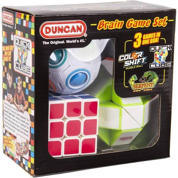 Duncan Brain Game Combo Set (Colour Shift Quick Cube & Serpent)