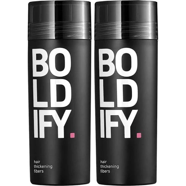 Boldify Hair Fibers (2 x 56g) Fill in Fine and Thinning Hair for An Instantly Thicker & Fuller Look - Best Value & Superior Formula -14 Shades for