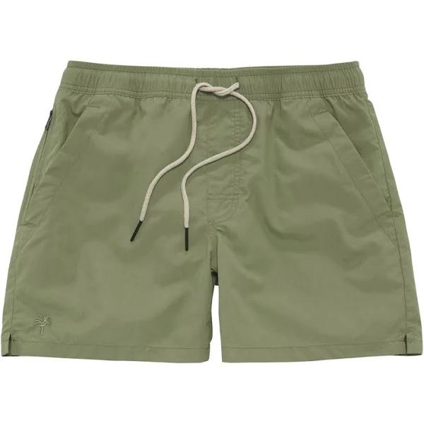 OAS Company - Green Nylon Swim Shorts - Size Xs