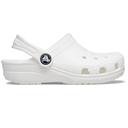 Crocs Kids' Classic Clog; White, J1