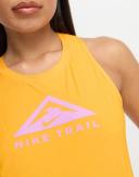 Nike Womens Dri-FIT Trail Running Tank Orange L