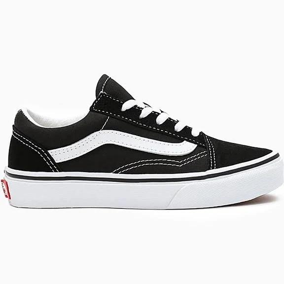 Vans Old Skool Kids Shoes - Black True White