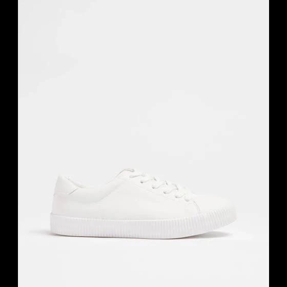 Womens PU Sneaker - Ivi | White | Size 9 by Target Woman