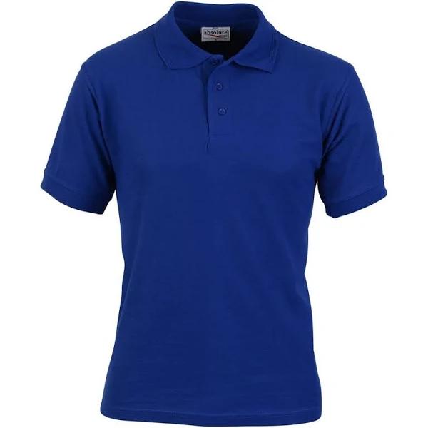 Absolute Apparel Mens Precision Polo Royal L