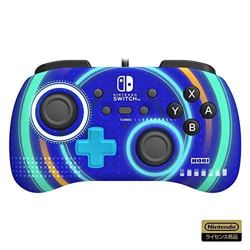 Hori Nsw245 Cyclon Blue Mini Pad Controller For Nintendo Switch New