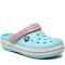 Crocs Kids' Crocband Clog, Ice Blue/White, J1