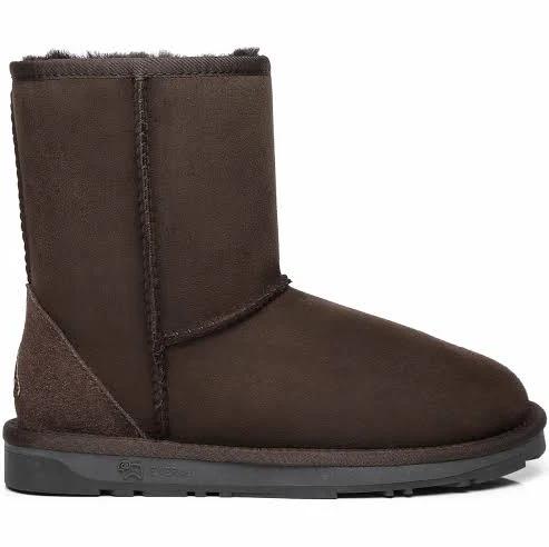 Short Classic UGG Boots - EA3003 - EVERAU, Chocolate / 43