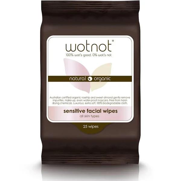 Wotnot Sensitive Facial Wipes All Skin Types 5