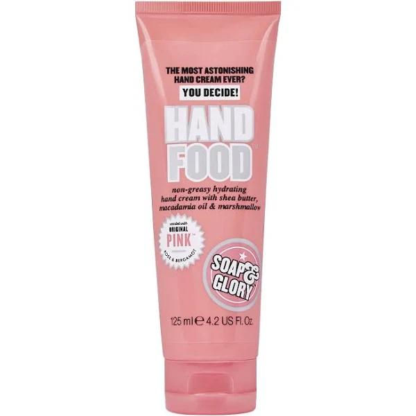 Soap & Glory Hand Food Hand Cream, Hydrating, Rose & Bergamot - 4.2 fl oz