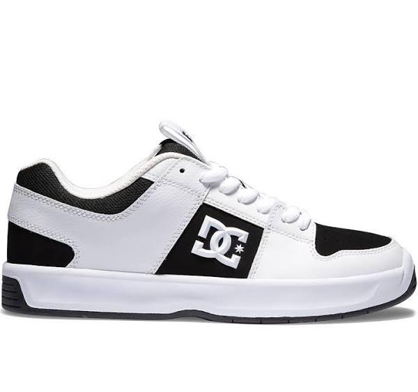 DC Adult Mens Lynx Zero Skate Inspired Sneakers White Black White US 10