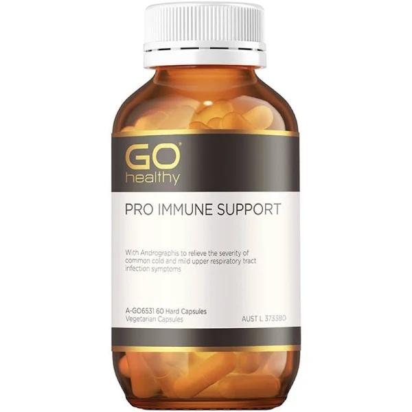 Go Healthy Pro Immune Support 60 VegeCapsules