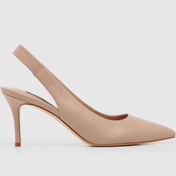 Nine West Malay Slingback Heel in Light Pink, Size 7.5 AU