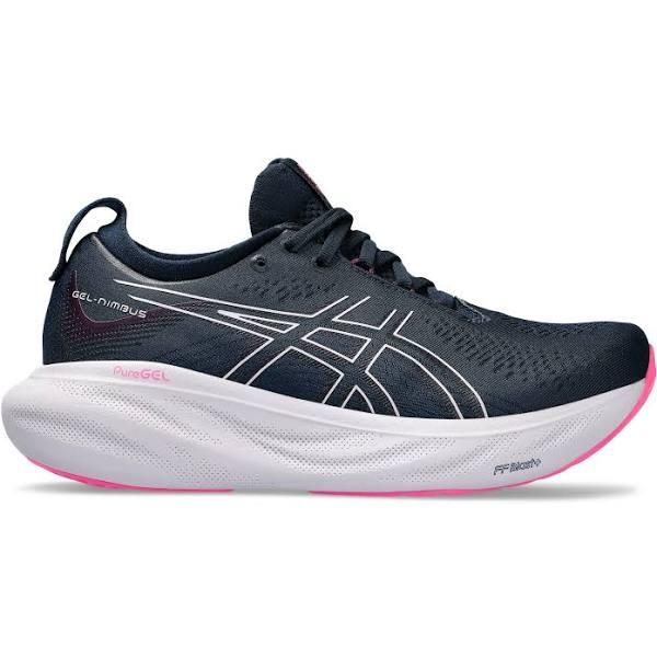 ASICS Women's GEL-Nimbus 25 - Running Shoes - French Blue/Lilac Hint 10.5