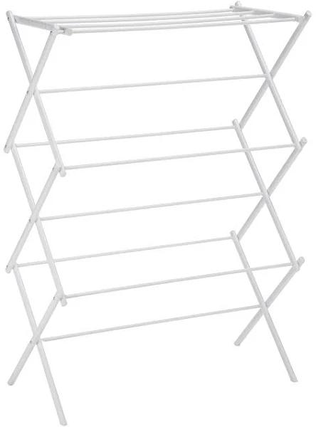 AmazonBasics Foldable Drying Rack - White