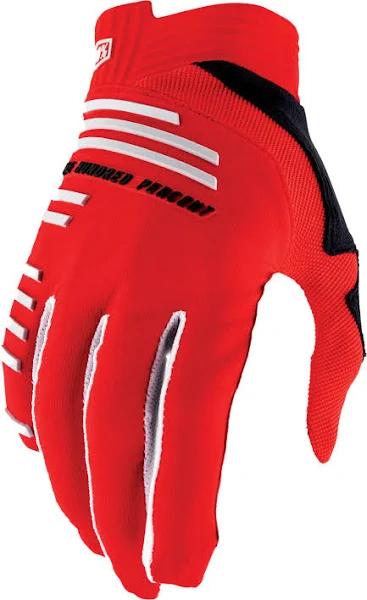 100 Percent R-Core Gloves Racer Red