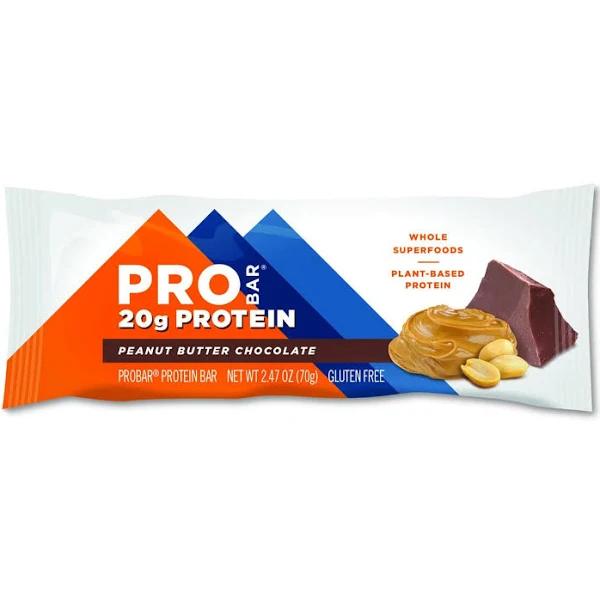 ProBar, Bar Base Protein Peanut Butter Chocolate, 2.46 Ounce