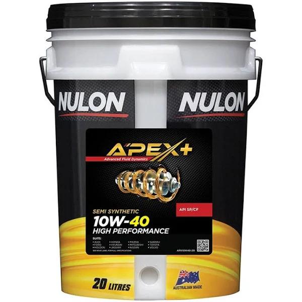 Nulon Engine Oil APEX+ 10W-40 High Performance 20L APX10W40-20